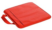 Non woven stadium cushion, red