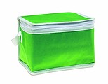 Nonwoven 6 can cooler bag, green
