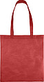 Nonwoven (80 gsm) shopping bag Taye, red