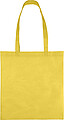 Nonwoven (80 gsm) shopping bag Taye, yellow