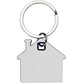 Nook house-shaped keychain, blue