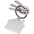Nook house-shaped keychain, white