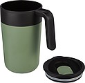 Nordia 400 ml double-wall recycled mug
