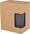 Nordia 400 ml double-wall recycled mug