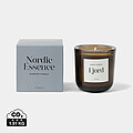 Nordic essence scented candle small, blue, dark brown
