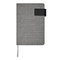 Notebook, in DIN A5 size, grey