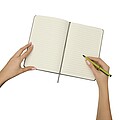 Notebook, in DIN A5 size, grey