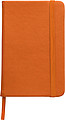 Notebook with a soft PU coverOrange
