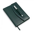 Notebook with ball pen, black