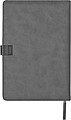 Notebook with business card compartments