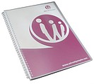Notepads in a plastic cover