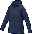 Notus womens padded softshell jacket, navy, M
