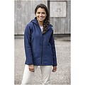 Notus womens padded softshell jacket, navy, M