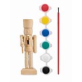 Nutcracker painting set, wood