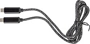 Nylon charging cable 100W Gerd, white