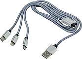 Nylon charging cable
