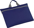 Nylon conference bag, dark blue