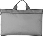 Nylon conference bag, grey