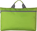 Nylon conference bag, light green