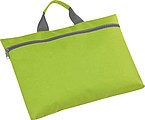 Nylon conference bag, light green