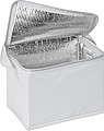 Nylon cooler bag, white