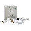 Oakland RCS recycled plastic 6-in-1 fast charging 45W cable