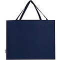 Odessa 220 g/m2 GRS recycled cotton tote bag 40L, navy
