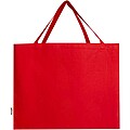 Odessa 220 g/m2 GRS recycled cotton tote bag 40L, red