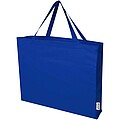 Odessa 220 g/m2 GRS recycled cotton tote bag 40L, royal blue
