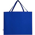 Odessa 220 g/m2 GRS recycled cotton tote bag 40L, royal blue