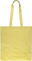 Oeko-Tex cotton (140 gsm) shopping bag Kenneth, yellow