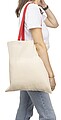 Oeko-Tex® cotton (140 gsm) shopping bag Maris, red