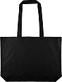 Oeko-Tex® cotton (140 gsm) shopping bag Tarin, black