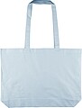 Oeko-Tex® cotton (140 gsm) shopping bag Tarin, pastel blue