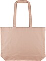 Oeko-Tex® cotton (140 gsm) shopping bag Tarin, peach