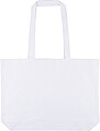Oeko-Tex® cotton (140 gsm) shopping bag Tarin, white