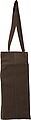 Oeko-Tex® cotton (180 gsm) shopping bag Malina, brown