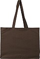 Oeko-Tex® cotton (180 gsm) shopping bag Malina, brown