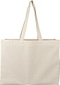 Oeko-Tex® cotton (180 gsm) shopping bag Novi, khaki