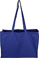 Oeko-Tex cotton (220 gsm) shopping bag Isaac, blue