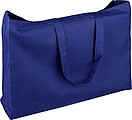 Oeko-Tex cotton (220 gsm) shopping bag Isaac, blue