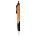 Olympic pen with blue ink.Orange