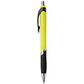 Olympic pen with blue ink.Yellow