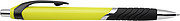 Olympic pen with blue ink.Yellow