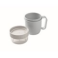 On the go cup in PP 450 ml, baby blue