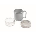 On the go cup in PP 450 ml, baby blue