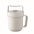 On the go cup in PP 450 ml, white