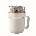 On the go cup in PP 450 ml, white