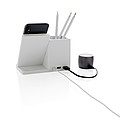 Ontario 5W wireless charger with pen holder, white