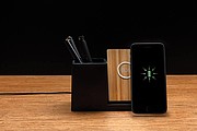 Ontario FSC® & RCS recycled plastic 10W wireless charger